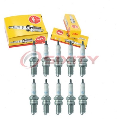 10 pc NGK 97058 DR8EA BLYB Standard Spark Plugs for RAX94C RA6HC RA6 R121XLS gw