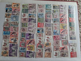 Briefmarken Afrika ca 100st Sammlung Ungestempelt Gestempelt.