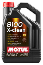 Motul USA 102051 - 8100 X-Clean™ SAE 5W-40 Full Synthetic Motor Oil, 5 Liters 178.59 per gallon