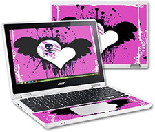 Mightyskins Skin Compatible with Acer Chromebook R11 Screen Case Wrap Cover Stic