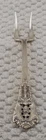 Wallace Sterling Silver Rose Point Pickle Olive Fork 17 Grams