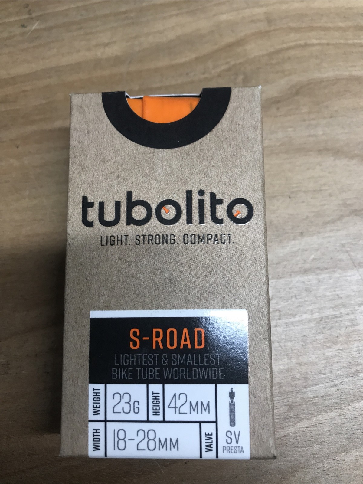 Tubolito S-Tubo Road Tube - 700 x 18-28mm, 42mm Presta Valve