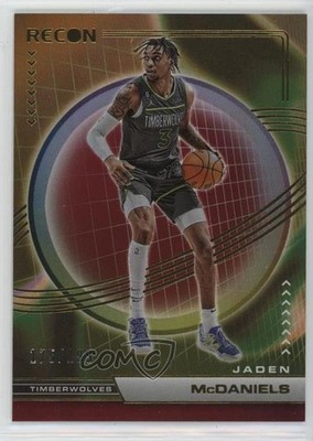 2022-23 Panini Recon Holo Red 175/199 Jaden McDaniels #162 1e6a