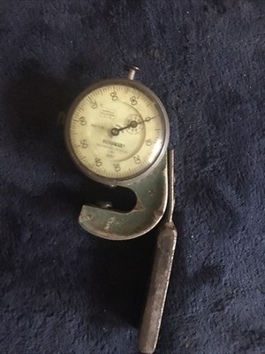 Mahr Federal Dial Thickness Gauge 26P-7-R1 .0001  CALIBRATED