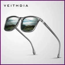 Unisex Retro TR90 Polarized Sunglasses UV400 Vintage Sun Glasses