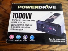 PowerDrive 1000 Watt Bluetooth Pure Sine Wave Power Inverter PDIPS1000B