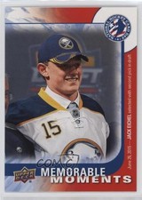 2015 National Hockey Card Day American Memorable Moments Jack Eichel #USA16 z6b