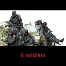 1/35 WW2 Military Tank Soldiers RESIN FIGURE MODEL KIT Unassembled Unpainted NEW