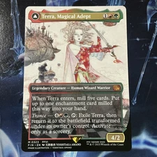 1x Terra, Magical Adept   Esper Terra ~~ Borderless NM-Mint, English Final Fant