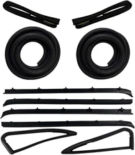 Front Door & Vent Window Weatherstrip Seal Kit for Chevy GMC C/K Truck Blazer