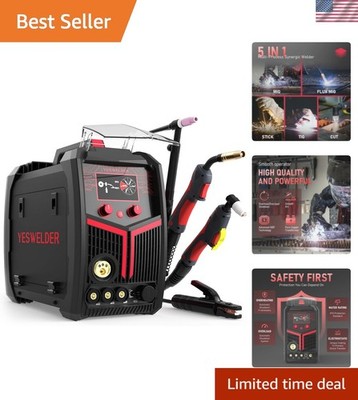 Versatile 5-in-1 FIRSTESS MP200 Welder - MIG, TIG, and Stick for Every Project