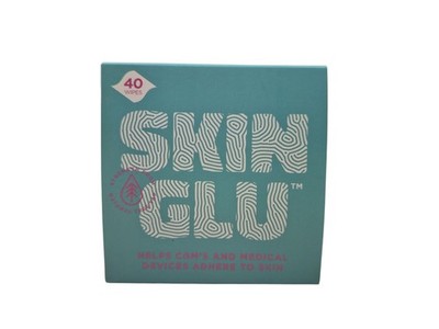 SKIN GLU HELPS CGM s & MEDICAL DEVICE ADHERSION TO SKIN - 40ct