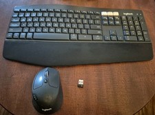 Logitech K850 Performance Wireless Keyboard  M720 Mouse Combo Tested