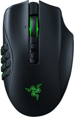 Razer Naga Pro Kabellose Gaming Maus Schwarz 20000 DPI MMO RGB Ergonomisch PC