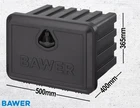 Bawer Dust Box 500x365x400 with Bracket Under Cabinet Trailer Box Tool Box