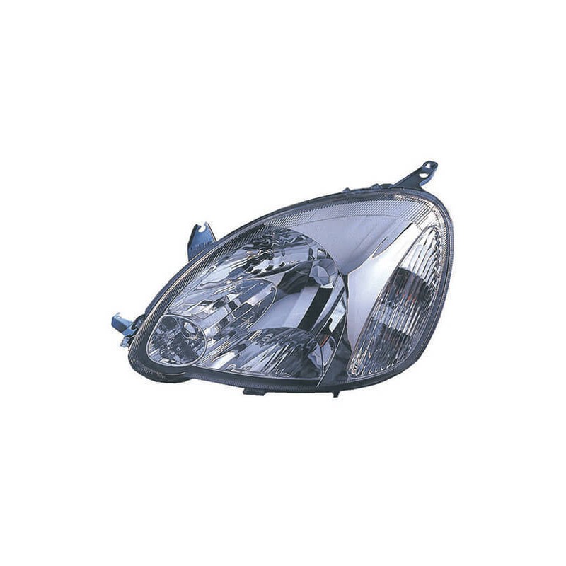 Phare avant gauche H4 type Valeo pour Toyota Yaris 1 phase 2 de 2003 à 2005