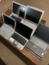 Lot of 5 Assorted Laptops Dellx2/HP/Compaq/Gr...