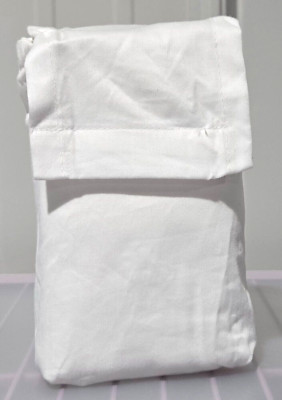 Threshold White Sateen Cotton Performance King Size Pillowcase 2 Count Set NWOT