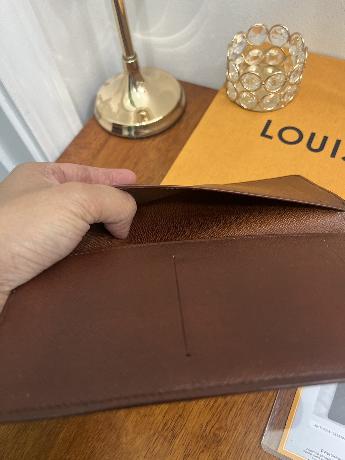 Authentic Vintage Monogram Thin Wallet - image 9