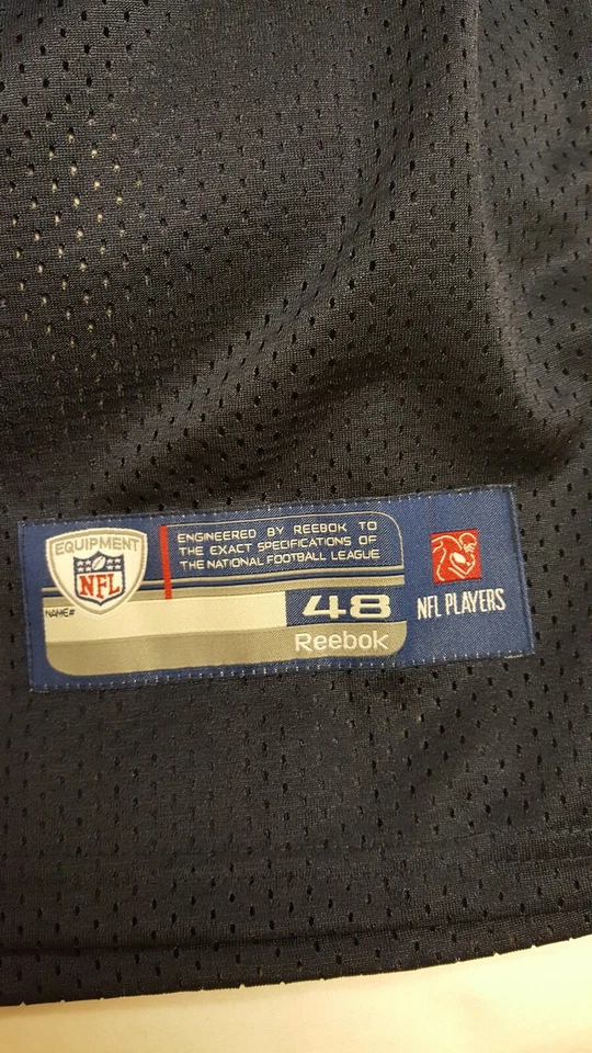 Camiseta cosida Reebok Matthew Schaub Houston Texans NFL cosida #8 talla 48 Foto 3 de 4