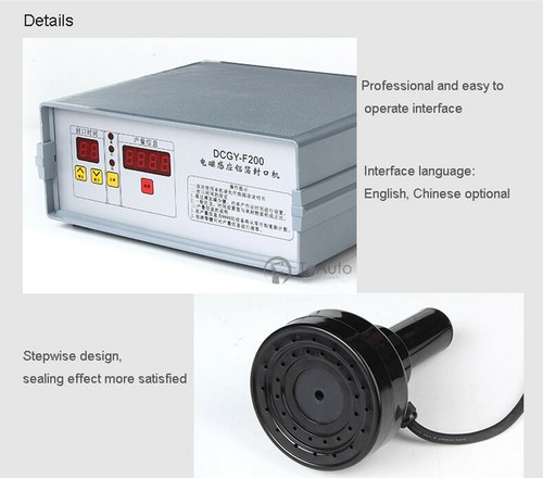 Portable Induction Sealing Machine Bottle Cap Sealer Aluminum Foil 20-80mm 110V - Picture 7 of 10