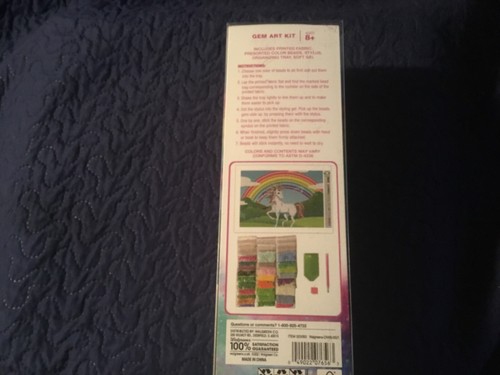 Rainbow Dreams Unicorn Beads Gem Art Kit - Picture 2 of 2