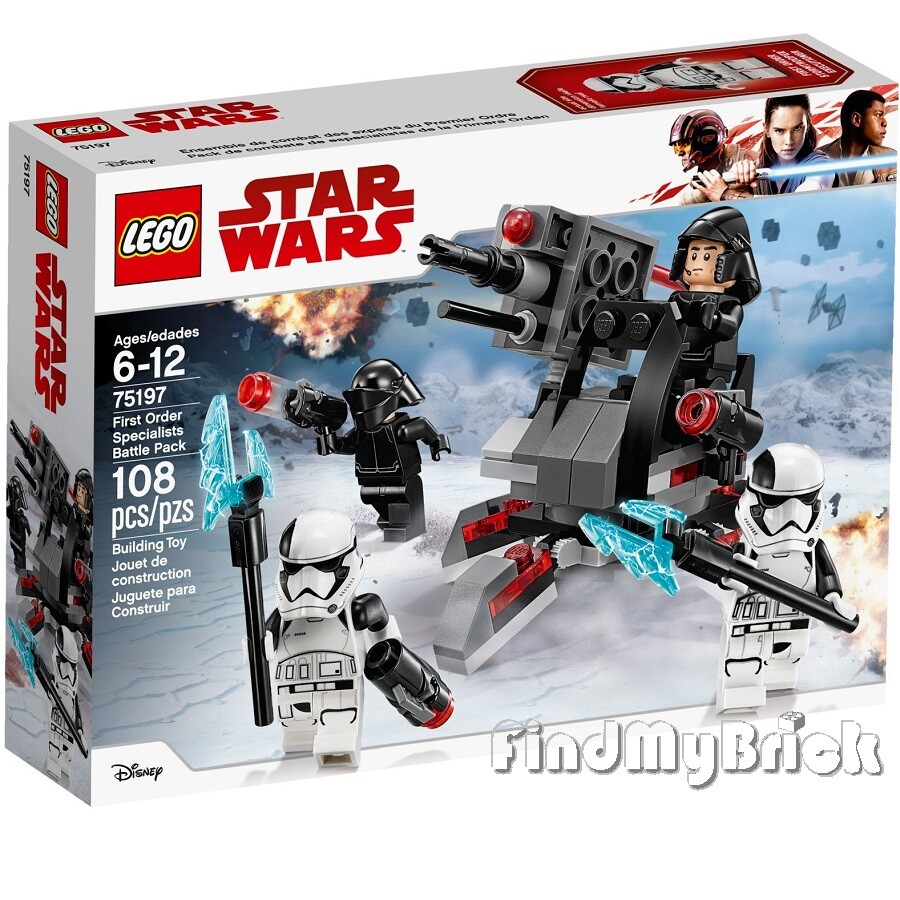 NEW - Lego Star Wars 75197 First Order Specialists Battle Pack