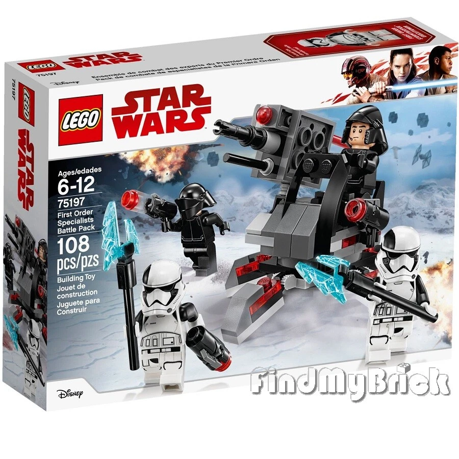 NEW Lego Star Wars 75197 First Order Specialists Battle Pack Sealed Brand NEW