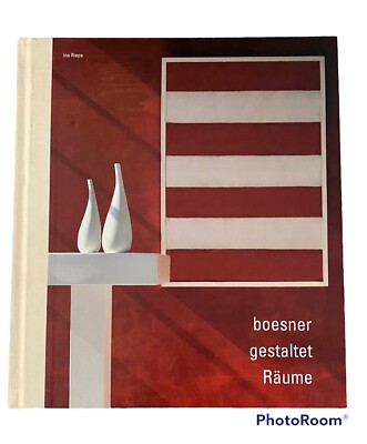 Wolfgang Boesner Room Design Ina Riepe Hardcover Book German 2006