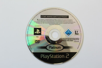 Sony Playstation 2 PS2 Spiel Star Wars Battlefront (nur CD)