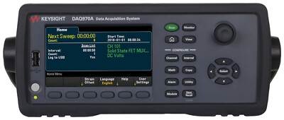 KEYSIGHT TECHNOLOGIES DAQ970A Data acquisition system, 120 channels, 240 V, 103.
