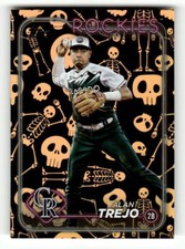 2024 Topps Update Holiday Skeletons #US7 Alan Trejo 44/50 Colorado Rockies
