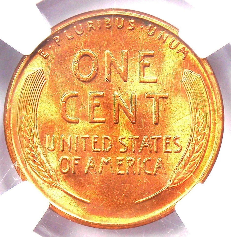 1954-P Lincoln Wheat Cent Penny 1C 1954 - Certified NGC MS67 RD - $5,000 Value - Image 4 of 4