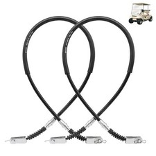 Club Car DS Brake Cable Kit Driver  Passenger Side Stainless Core 1981-99