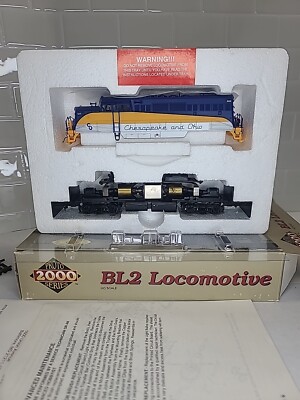 Proto 2000 8692 HO Scale BL2 Diesel Locomotive C&O #1845 Cheasapeake & Ohio NIB