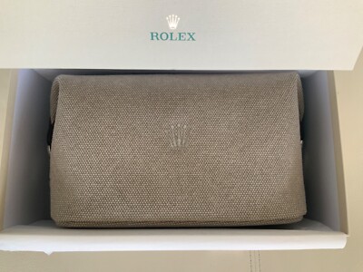 Rolex travel pouch bag purse, with dust bag, original Swiss made