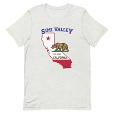 Simi Valley California Home Town Pride Native City-State Souvenir Tee T-Shirt