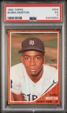 1962 TOPPS 554 BUBBA MORTON PSA 5