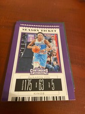 2019-20 Panini Contenders Draft Picks Season Ticket #12 De'Aaron Fox