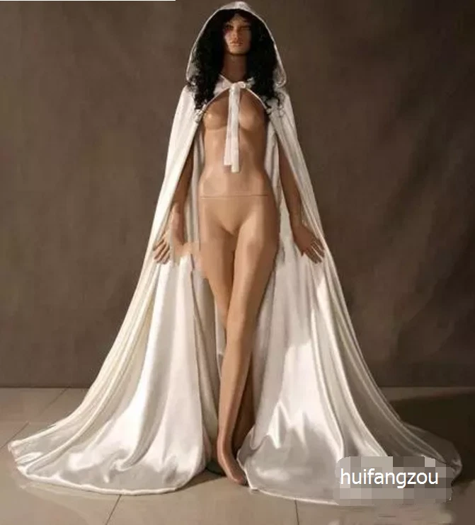 Unisex Largo Completo Capucha Bata Capa Larga Terciopelo Capa Disfraz Juegos con disfraces Foto 3 de 4