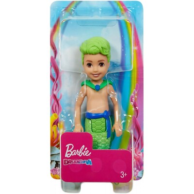 Barbie Dreamtopia Chelsea Merboy Mermaid Doll, Green