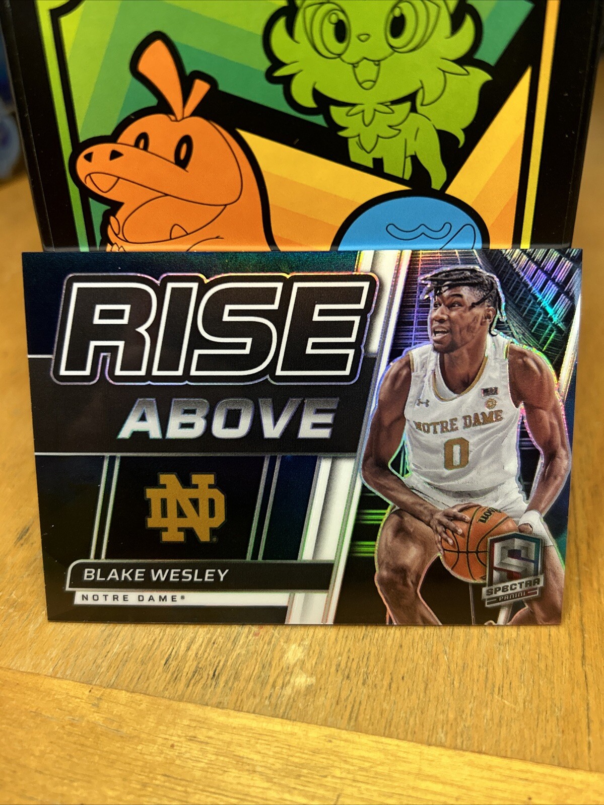 2022-23 Chronicles Draft Picks - Spectra Rise Above #RA-BWE Blake Wesley 1/1 🔥