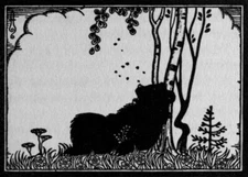 Mosquito and Mishka 1922 Story Illustration Art Print by Boris Artzybasheff