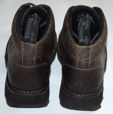 DR. MARTENS Kameron Mock Toe Brown Leather Lace Up Ankle 