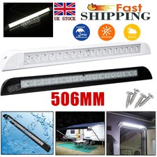 Waterproof LED Awning Lights 506mm Strip Lamp Camper Van Caravan Boat Motorhome
