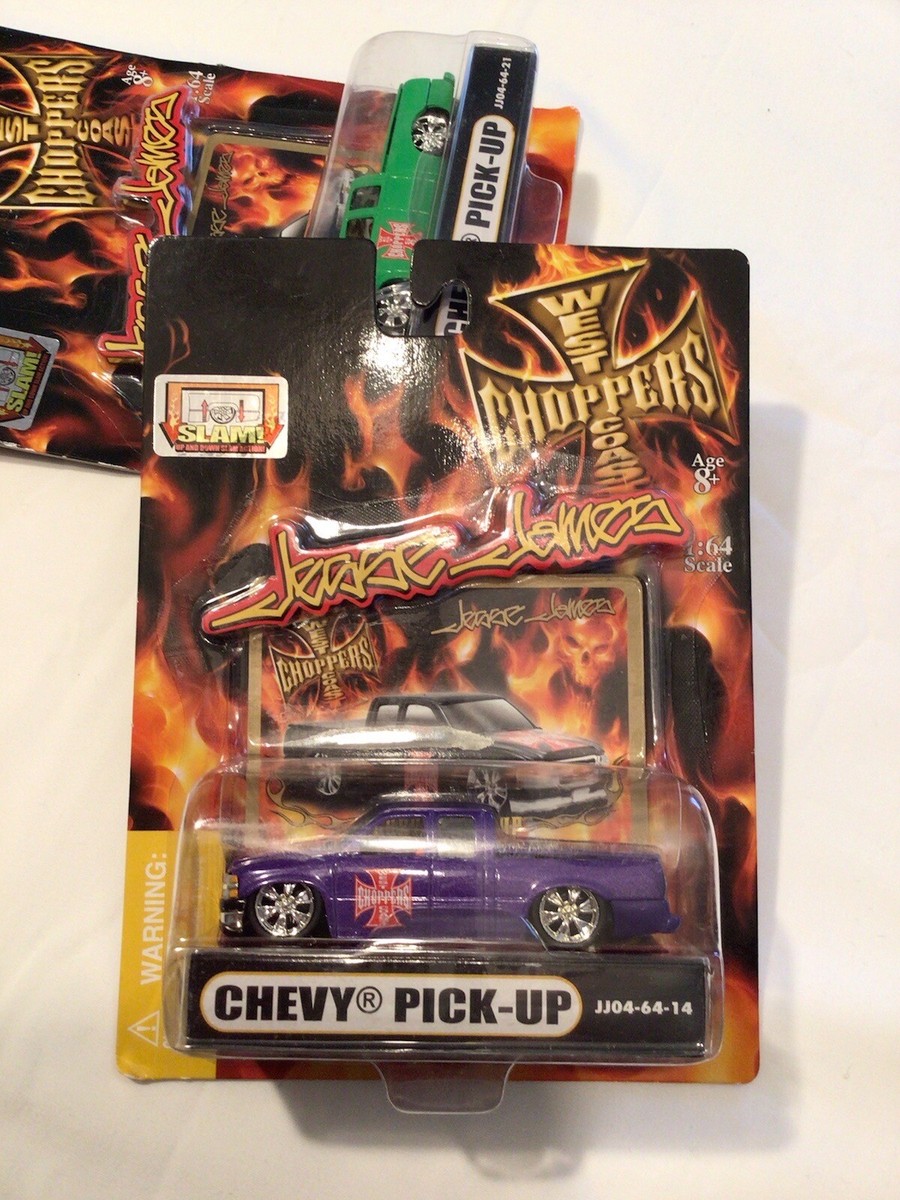 West Coast Choppers Jesse James Die Cast Collectibles 1/64 Scale