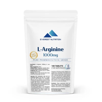 L-Arginin 1000 mg Tabletten – Muskelpumpe, Regeneration & Ausdauer für Training