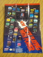 Get The Power Nintendo Power Mario 3 Batman 1990 Nintendo NES Poster GP-NES-US
