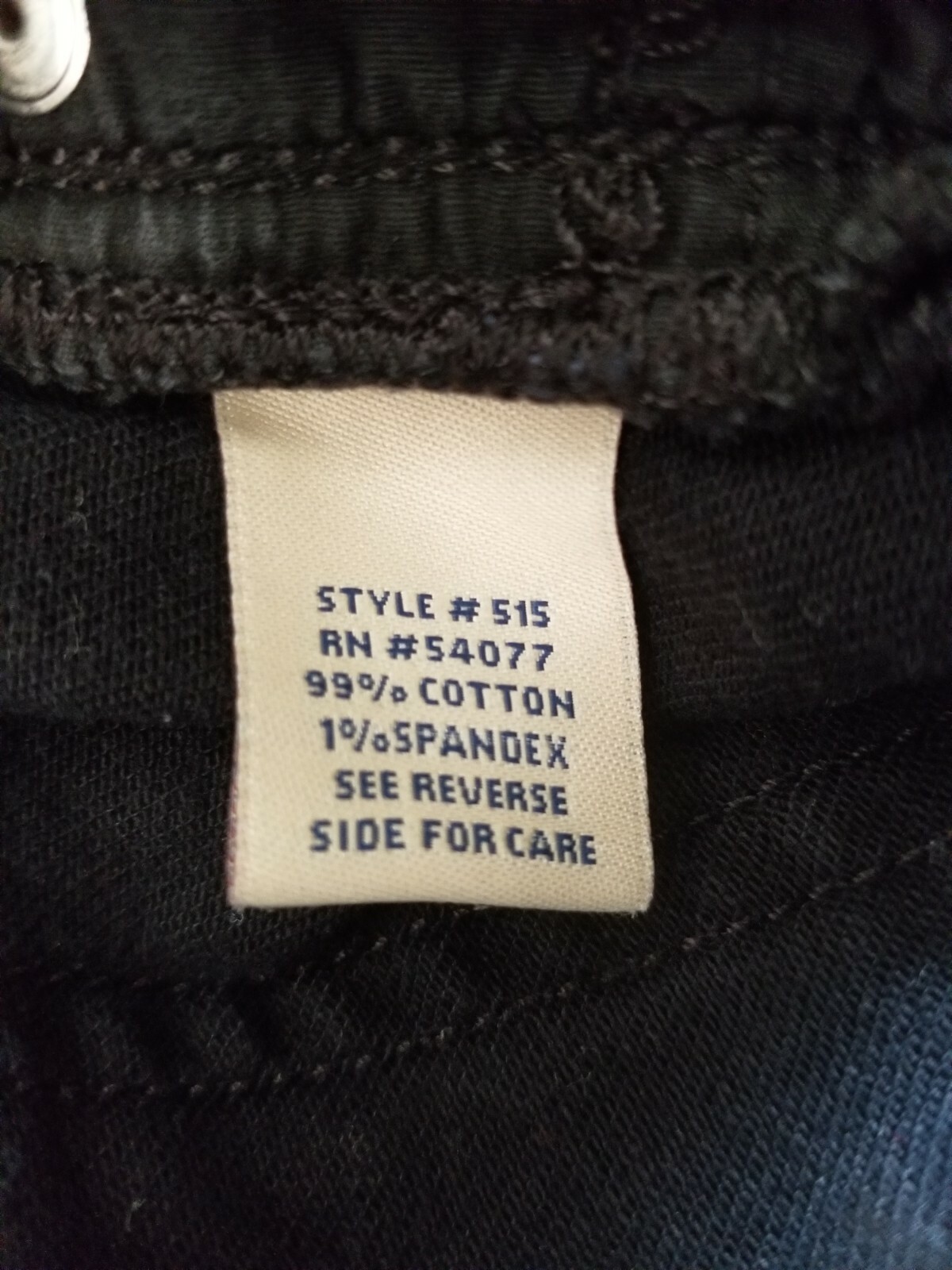 CAbi Jeans Basic Solid Black Button Up Belt Loop … - image 11