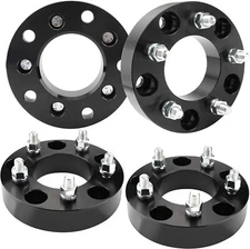 5x5.5 to 5x5 Wheel Adapters 1.5" 5x139.7 to 5x127 with 1/2x20 Studs for Ram 1500